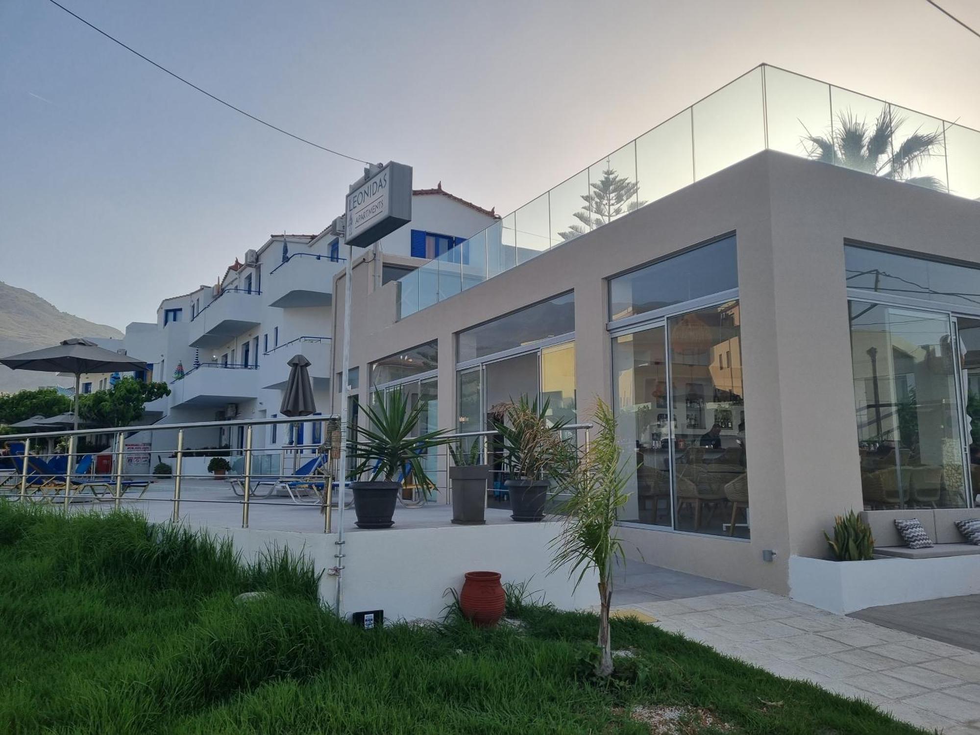 Leonidas Studios & Apartments Georgioupoli Buitenkant foto